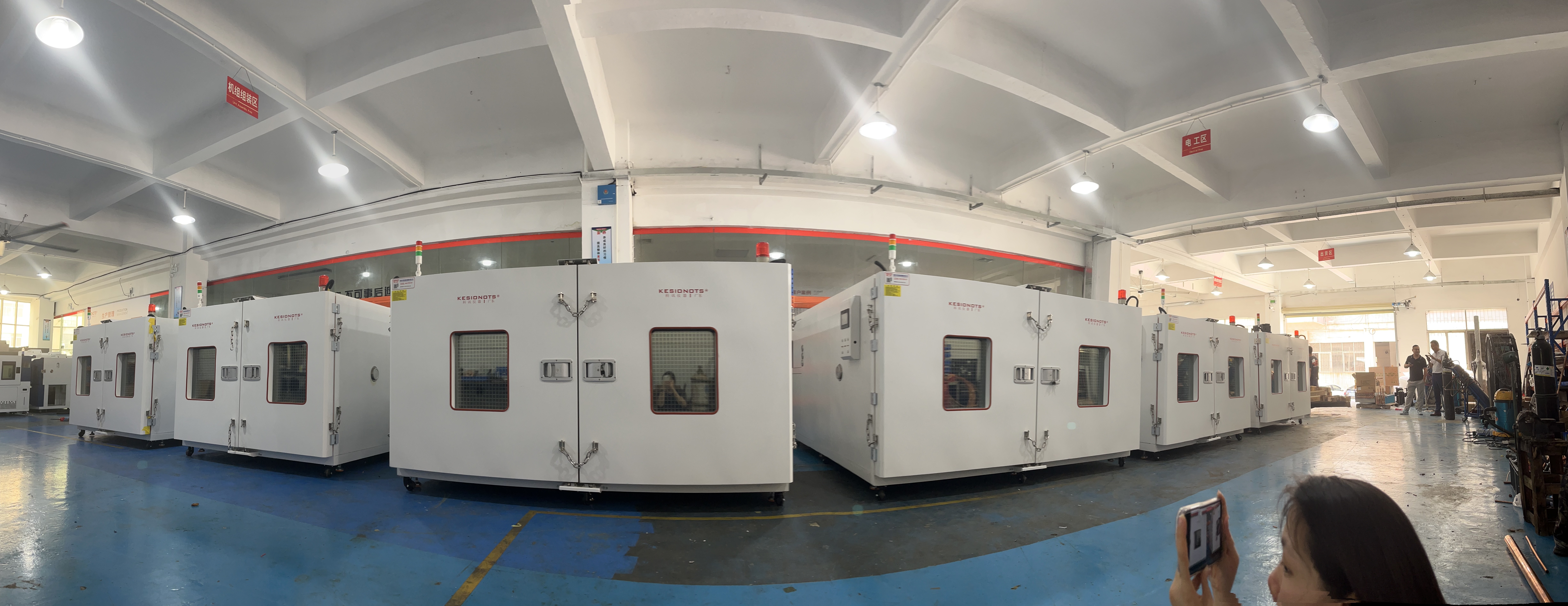 Walk-in constant temperature and humidity room use steps