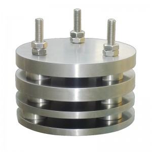Permanent compression deflection tester