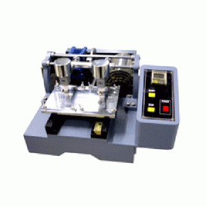 Double hammer electric friction testing machine
